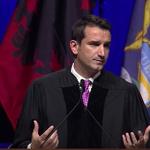 Alum Eri Veliaj Delivers Commencement Address